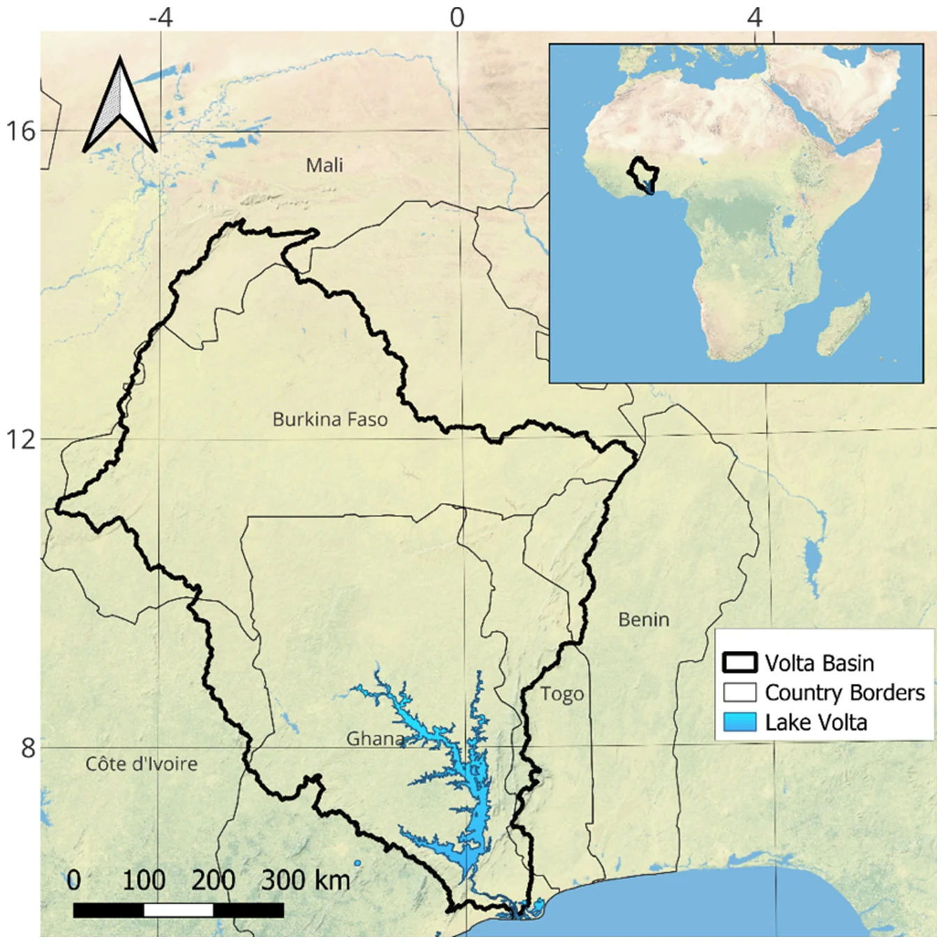 Volta Basin location